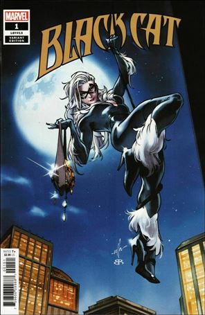 Black Cat (2021) issue 1-B C.F. Villa Cover