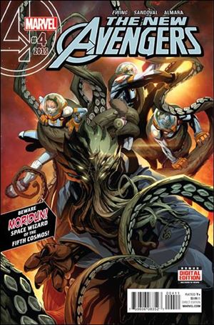 New Avengers (2015) issue 4 Gerardo Sandoval Cover