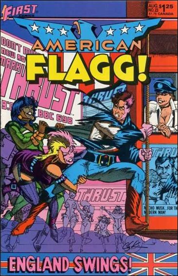 American Flagg! (1983) issue 23
