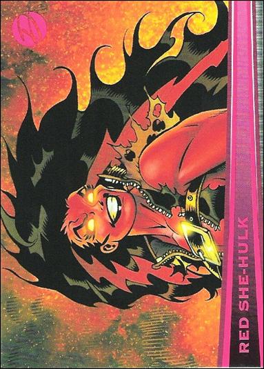 Marvel Dangerous Divas (Base Set) card 19 Red She-Hulk