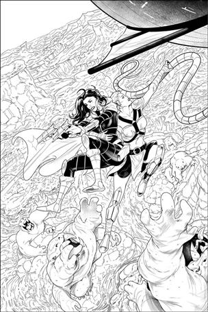 Dejah Thoris (2019) issue 9-J Vasco Georgiev 1:15 Black & White Virgin Cover