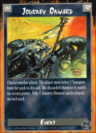Rage Limited (Base Set) card 138 Journey Onward 