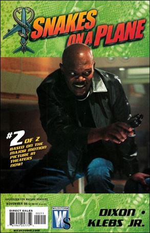 Snakes on a Plane issue 2-B Photo Cover