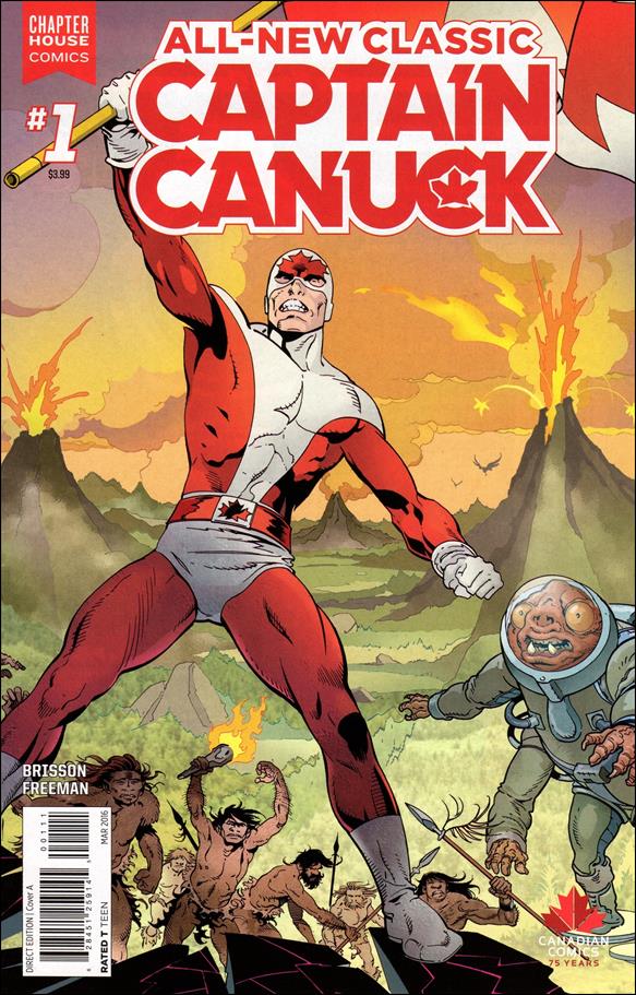 All-New Classic Captain Canuck issue 1 George Freeman Cover