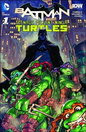 Batman/Teenage Mutant Ninja Turtles issue 1-MG Carlos D'Anda Comickaze Cover