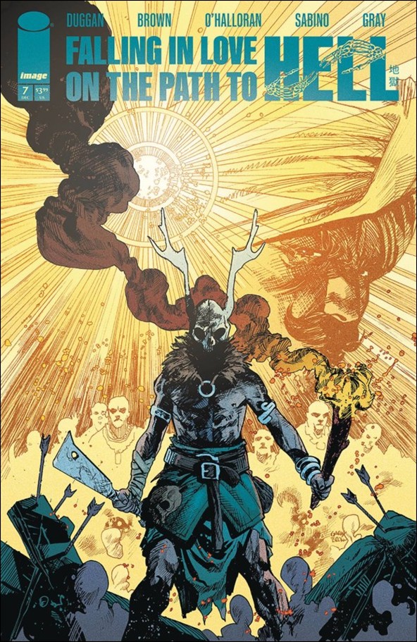 Falling in Love on the Path to Hell issue 7 Garry Brown Cover