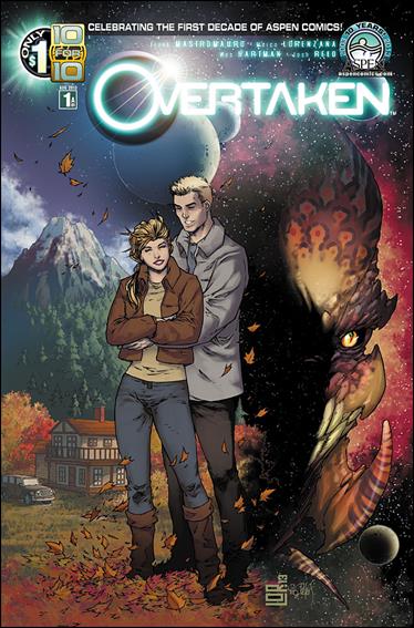 Overtaken issue 1 Marco Lorenzana "Red Alien" Cover