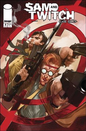 Sam and Twitch: Case Files (2024) issue 4 Don Aguillo Cover