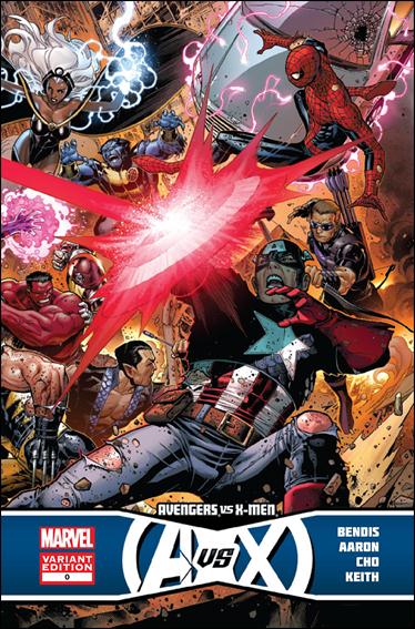Avengers vs X-Men issue 0-B Jim Cheung 1:25 Wraparound Cover
