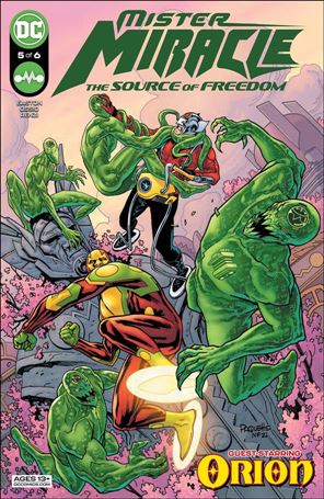 Mister Miracle: The Source of Freedom issue 5 Yanick Paquette Cover