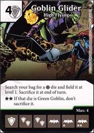 Marvel Dice Masters Amazing Spider-Man card 88 Goblin Glider: High Flying