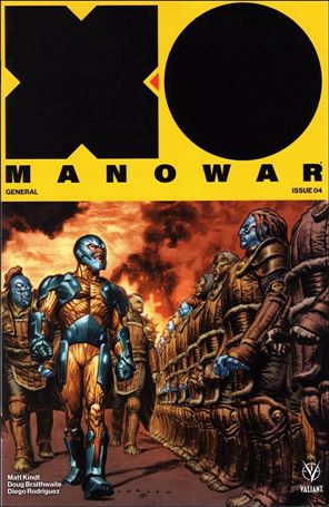 X-O Manowar (2017) issue 4 Lewis La Rosa Cover