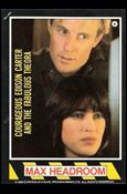 Max Headroom (Base Set) card 4 Courageous Edison Carter and the Fabulous Theora