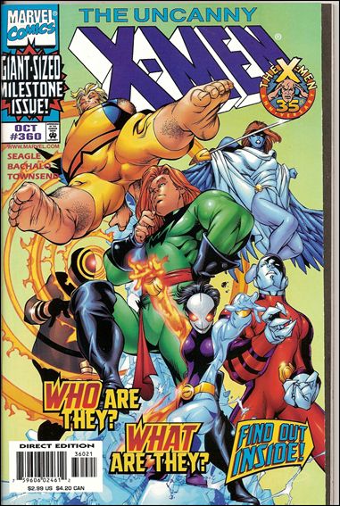 Uncanny X-Men (1981) issue 360-B Standard Cover