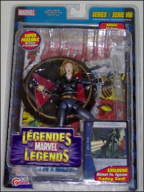 Marvel Legends (Series 8) figure 2-B Black Widow (Yelena Belova - Blonde Hair) (Canada)