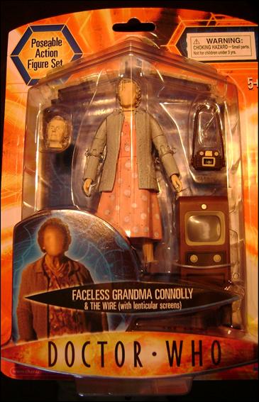 Doctor Who (Series 2) figure 2 Faceless Grandma Connolly & The Wire