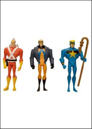 DC Universe: Justice League Unlimited - Fan Collection (3-Packs) figure 7 Adam Strange, Animal Man and Star Man