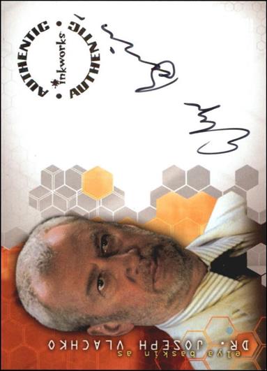 Alias: Season Four (Autograph Subset) card A36 Elya Baskin as Dr. Joseph Vlachko