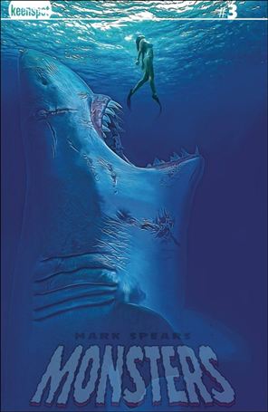 Mark Spears Monsters issue 3-G Mark Spears Metal Cover