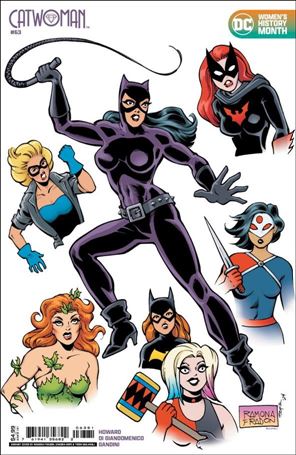 Catwoman (2018) issue 63-F Ramona Fradon Women's History Month Cover