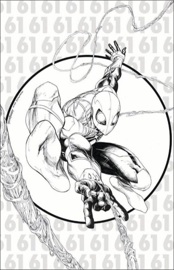 Amazing Spider-Man (2018) issue 61-G Tyler Kirkham Frankie's Comics B&W Virgin Cover