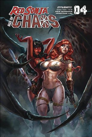 Red Sonja: Age of Chaos issue 4-B Alan Quah Cover