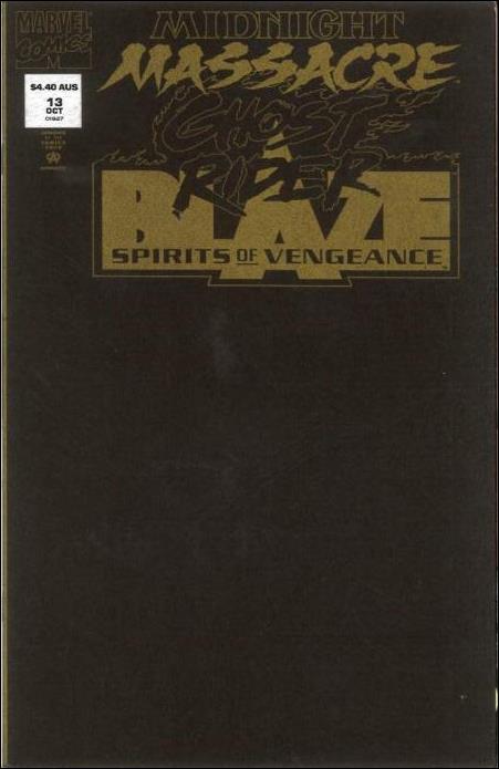 Ghost Rider/Blaze: Spirits of Vengeance issue 13-B Australian Price Cover