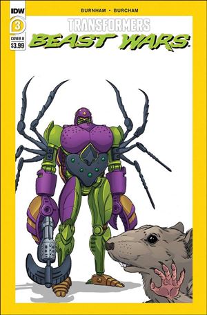 Transformers: Beast Wars issue 3-B Dan Schoening Cover