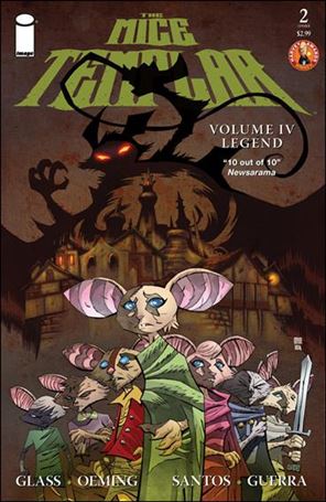 Mice Templar Volume IV: Legend issue 2-B Michael Avon Oeming Cover