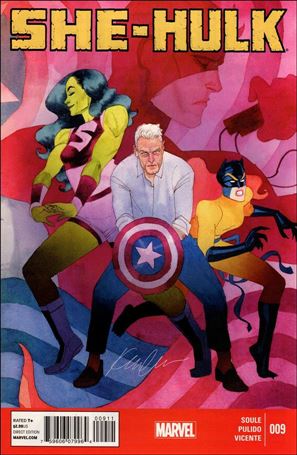 She-Hulk (2014) issue 9 Kevin Wada Cover