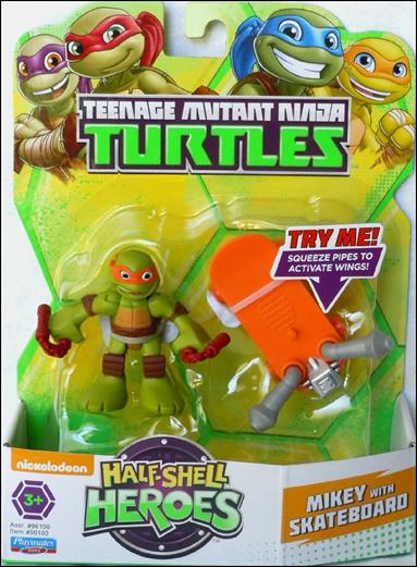 Teenage Mutant Ninja Turtles: Half-Shell Heroes figure 3 Mikey with Skateboard