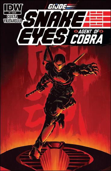 G.I. Joe: Snake Eyes, Agent of Cobra issue 1 Paolo Villanelli Cover