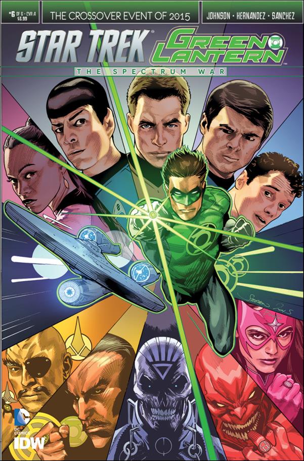 Star Trek/Green Lantern (2015) issue 6 Stephen Mooney Cover