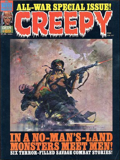 Creepy issue 89 Frank Frazetta Cover
