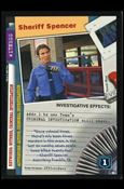 X-Files: The Truth Is Out There (Base Set) card XF97-0184v2 Sheriff Spencer