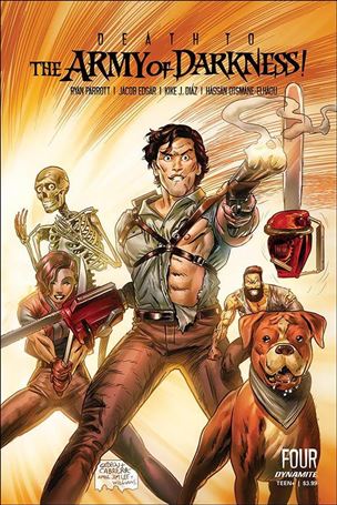 Death to the Army of Darkness issue 4-D Juan Gedeon Cover