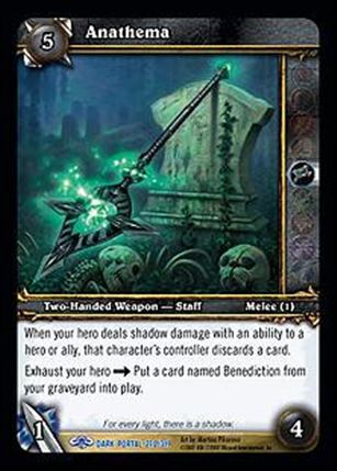 World of Warcraft: Through the Dark Portal (Base Set) card 270 Anathema