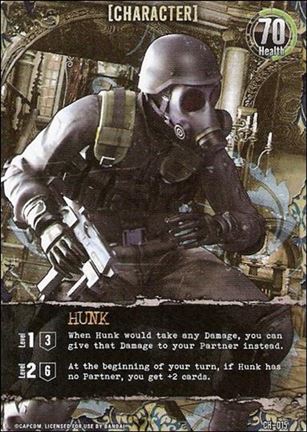 Resident Evil: Alliance (Base Set) card CH-015 Hunk