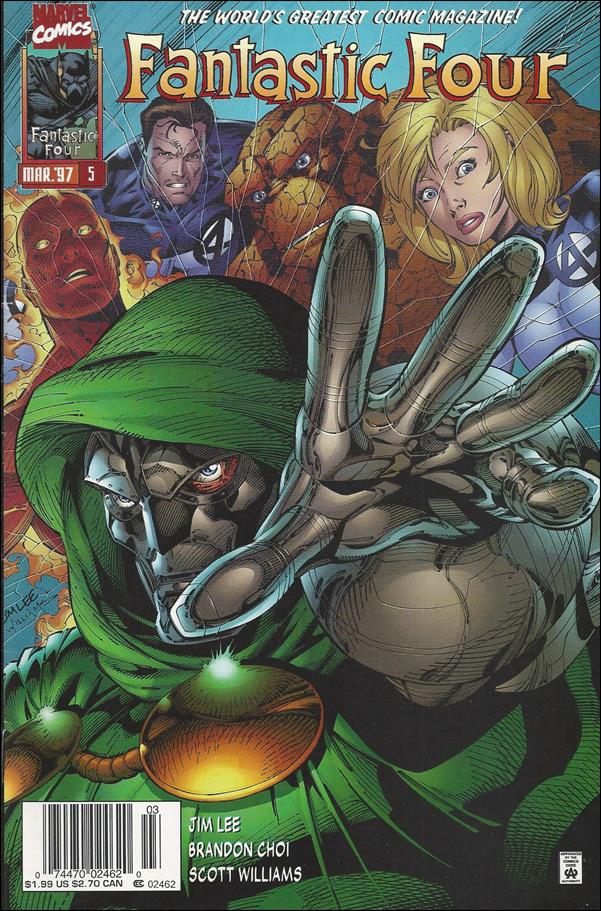 Fantastic Four (1996) issue 5-B Newsstand Edition / Price Variant