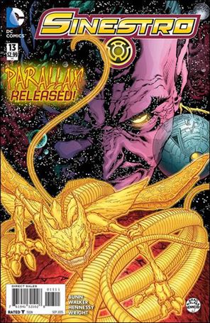 Sinestro issue 13 Brad Walker Cover
