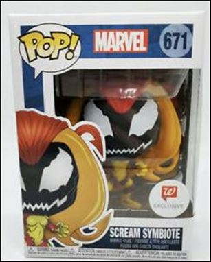 POP! Marvel figure 671 Scream Symbiote