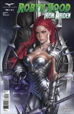 Robyn Hood: Iron Maiden issue 2-C Josh Burns Cover