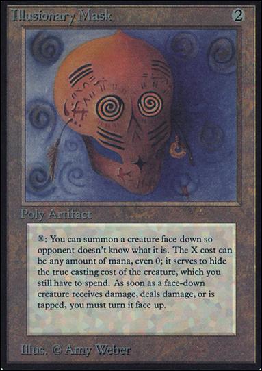 Magic the Gathering: Limited Edition Alpha (Base Set) card 250 Illusionary Mask
