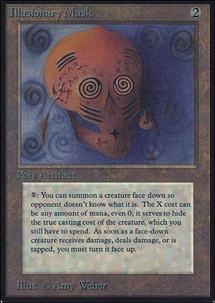 Magic the Gathering: Limited Edition Alpha (Base Set) card 250 Illusionary Mask