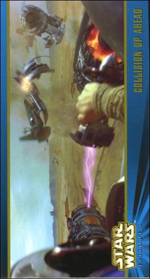 Star Wars: Episode I Widevision: Series 2 (Base Set) card 49 Collision Up Ahead