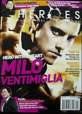 Heroes Magazine issue 9 Newsstand Edition