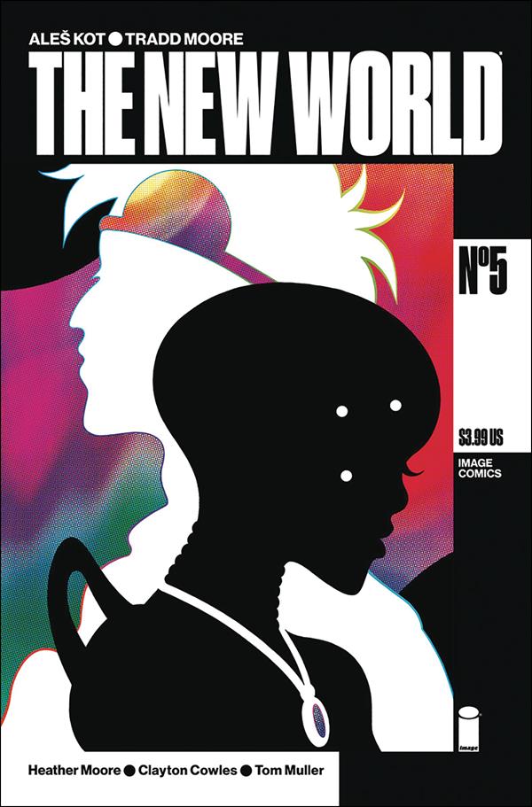 New World issue 5 "Silhouettes" Cover