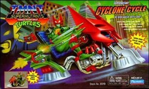 Teenage Mutant Ninja Turtles: Supermutants (Vehicle) figure 1 Cyclone Cycle
