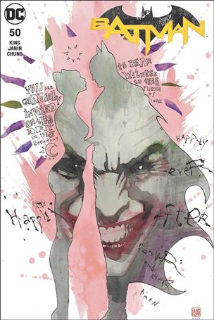 Batman (2016) issue 50-UX David Mack Surprise Comics Text Cover 1/3000