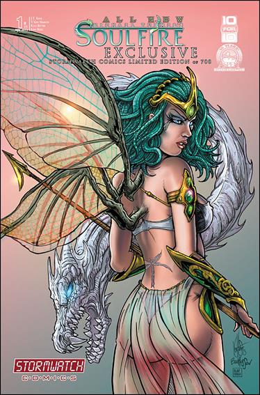 Michael Turner's Soulfire (2013) issue 1-D25 Ken Haeser Stormwatch Comics Cover 1/700